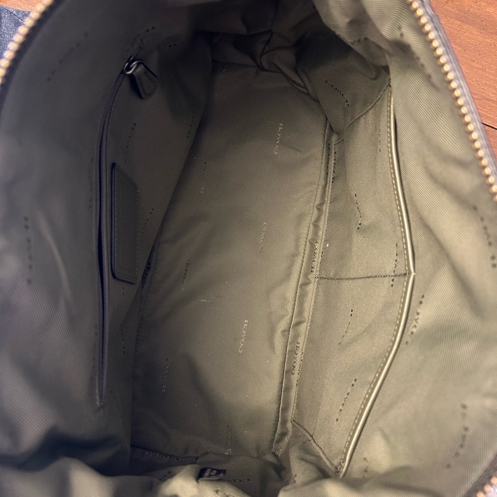 Coach Olive Green Satchel - Picture 4 of 10